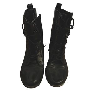 Aldo combat boots black 7.5